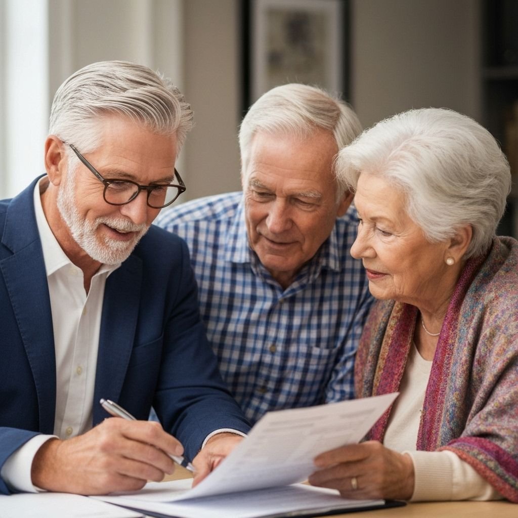 Medicare specialist assisting clients